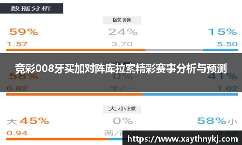 竞彩008牙买加对阵库拉索精彩赛事分析与预测